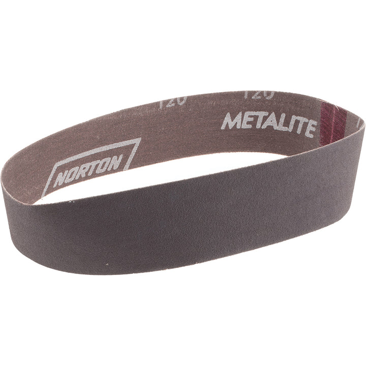 1-1/2 x 18-15/16" 120-Grit Aluminum Oxide Belt - Norton 78072783198