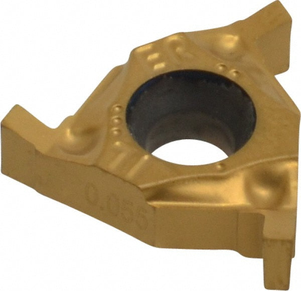 3/8" IC Solid Carbide Insert, Grade BXC, TiN - Carmex 16ER/IL0.055BXC