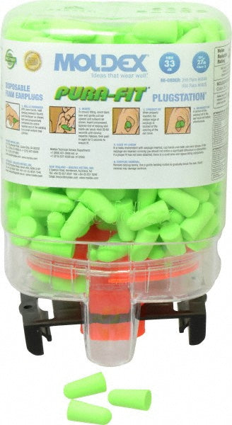 33.00dB Green Ear Plugs - Moldex 6844