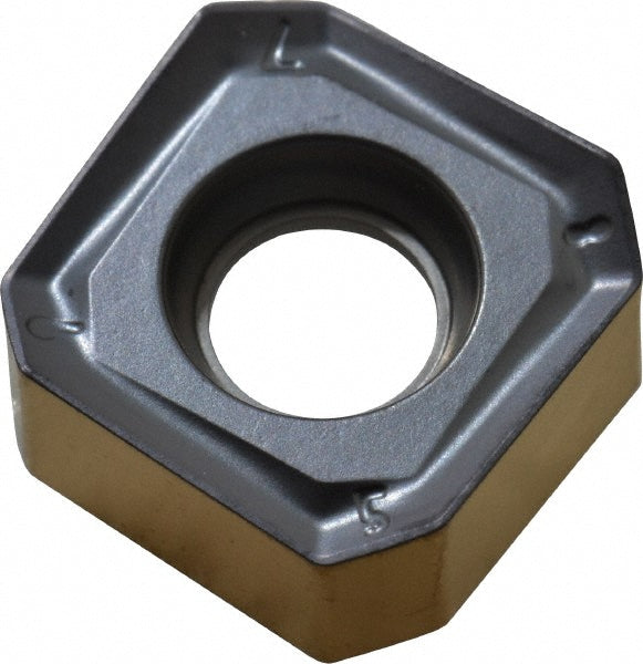 S845 SNMU 1305ANR-MM Solid Carbide Insert, Grade IC830, AlTiN - Iscar 5605386