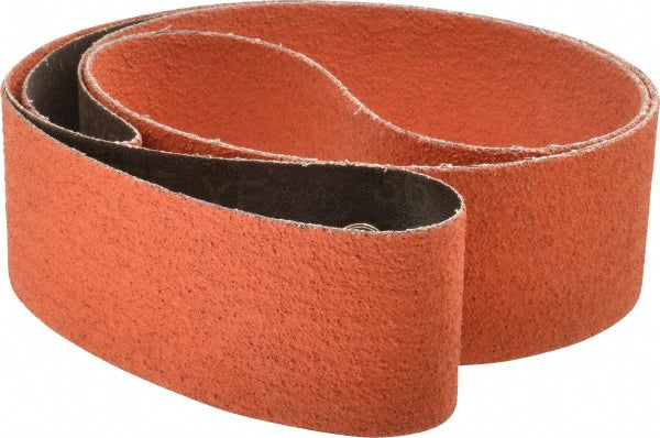 3 x 132" 36-Grit Ceramic Aluminum Oxide Belt - 3M 7010359744