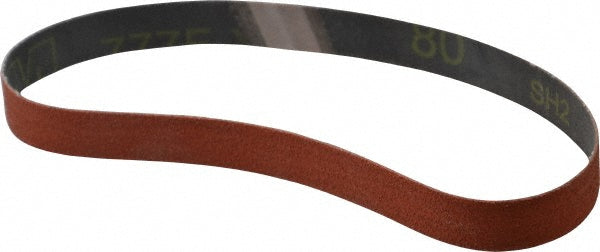 3/4 x 20-1/2" 80-Grit Ceramic Aluminum Oxide Belt - 3M 7000118437