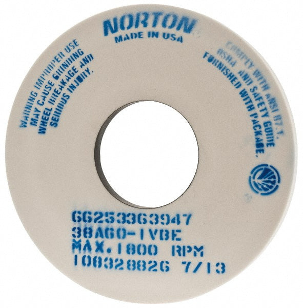 14 x 1" 60-Grit Aluminum Oxide Grinding & Cutoff Wheel - Norton 66253363947