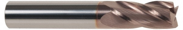 7/16" 4-Flute Solid Carbide Square End Mill, TiCN - SGS 39055