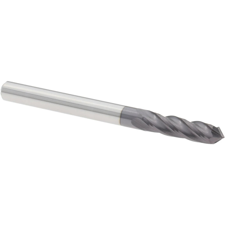 1/8" 4-Flute Solid Carbide Drill Mill End Mill, AlTiN - Harvey Tool 15308-C3