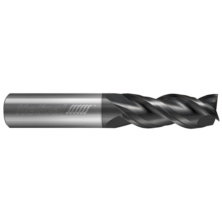 1/4" 3-Flute Solid Carbide Square End Mill, Dplus - Helical Solutions 87859