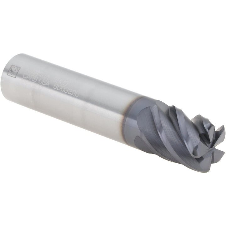 1/2" 5-Flute Solid Carbide Corner Radius End Mill, AlTiN - Seco 17007030