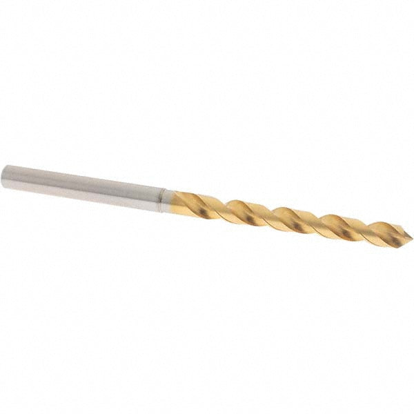 7/32" Vanadium High Speed Steel Drill Bit, TiN, 120° point - OSG 8597561