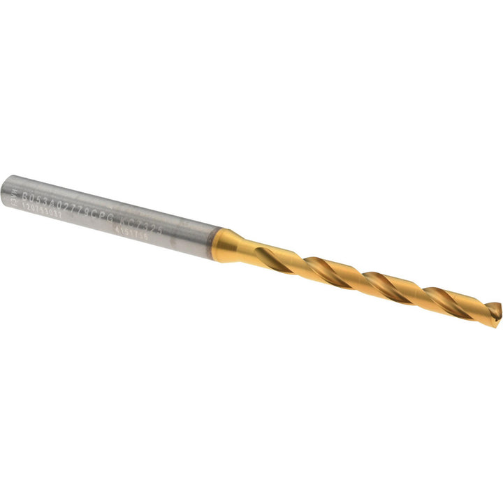 7/64" Solid Carbide Drill Bit, Multilayer, 140° point - Kennametal 4151756