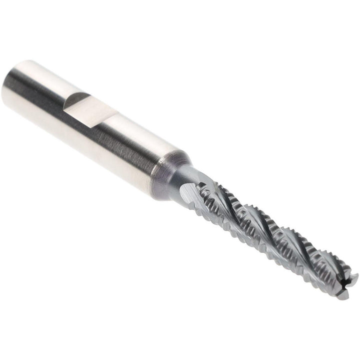 0.2500" 4-Flute Cobalt Single End Mill, TiCN - Hertel 84213727