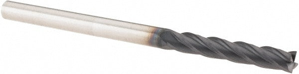 3/16" 4-Flute Solid Carbide Square End Mill, AlTiN - SGS 31881