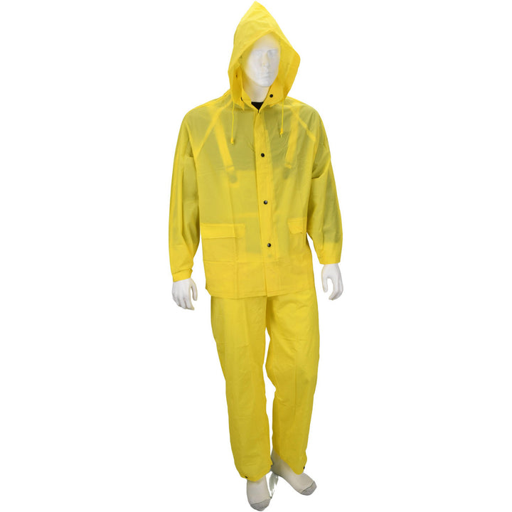 2X-Large Yellow Rain Protective Garment - PRO-SAFE P20M3PAX2