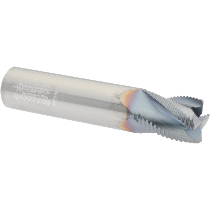 0.625" 4-Flute Solid Carbide Roughing End Mill, TiCN - Accupro 2500188