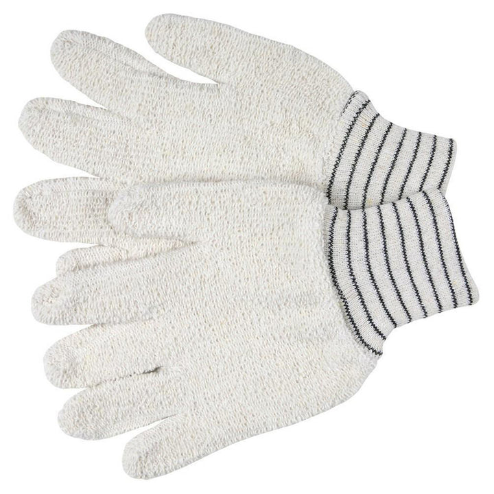 Small White Terrycloth General Purpose Gloves - MCR Safety 9402KM