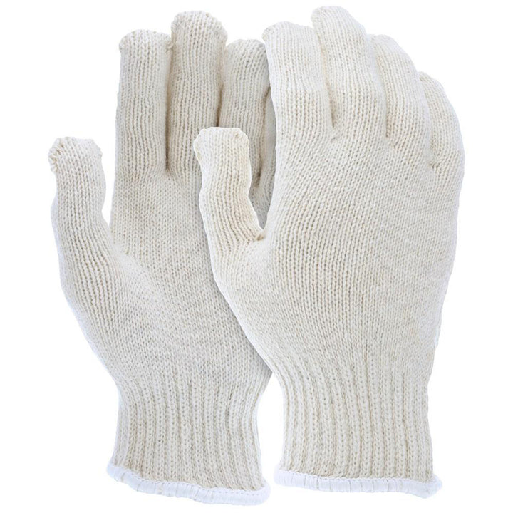 Small Natural; White Cotton General Purpose Gloves - MCR Safety 9506SM
