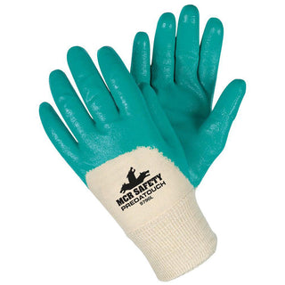 Medium Blue; White General Purpose Gloves - MCR Safety 9790M