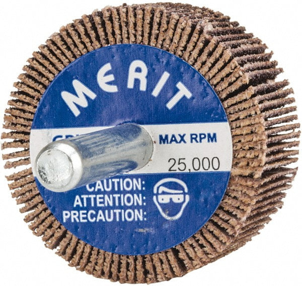 80-Grit Ceramic Alumina Flap Wheel - Merit Abrasives 08834130649