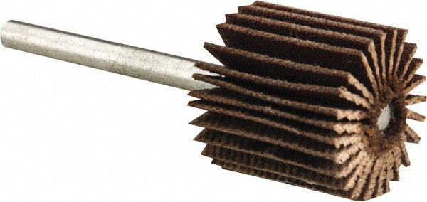 180-Grit Aluminum Oxide Flap Wheel - Merit Abrasives 08834137483
