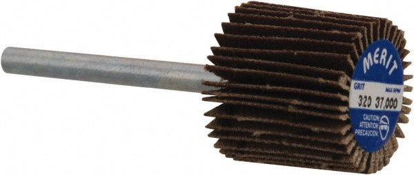 320-Grit Aluminum Oxide Flap Wheel - Merit Abrasives 08834137485