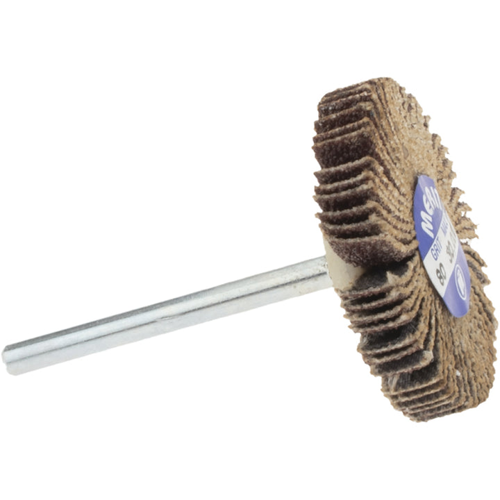 80-Grit Aluminum Oxide Flap Wheel - Merit Abrasives 08834137501