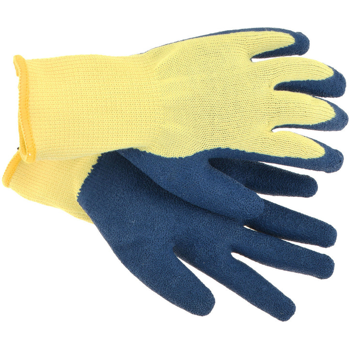 Large Blue; Yellow Kevlar Cut Resistant Gloves - PRO-SAFE 09-K1310/L