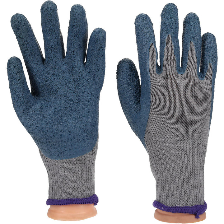 X-Small Gray with Blue General Purpose Gloves - PRO-SAFE 39-C1305/XS