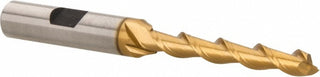 1/4" 2-Flute High Speed Steel Square End Mill, TiN - Hertel GH99914220