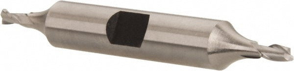 1/8" 2-Flute High Speed Steel Square End Mill - Hertel GG99914174
