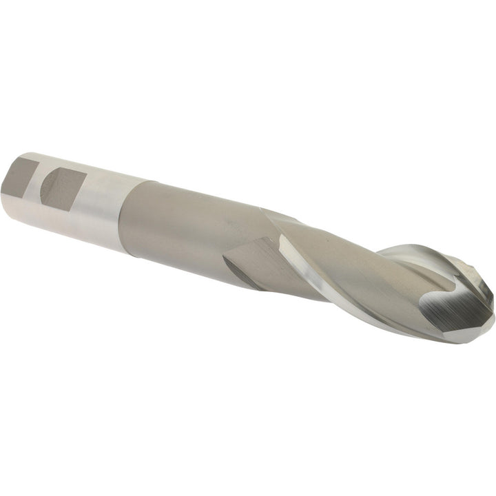 1" 2-Flute High Speed Steel Ball End Mill - Hertel GG111064