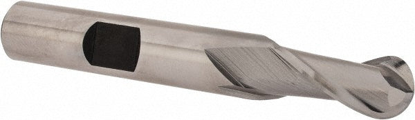 3/8" 2-Flute Cobalt Ball End Mill - Hertel E2110024