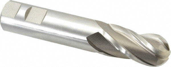 1" 4-Flute Cobalt Ball End Mill - Hertel E299914075
