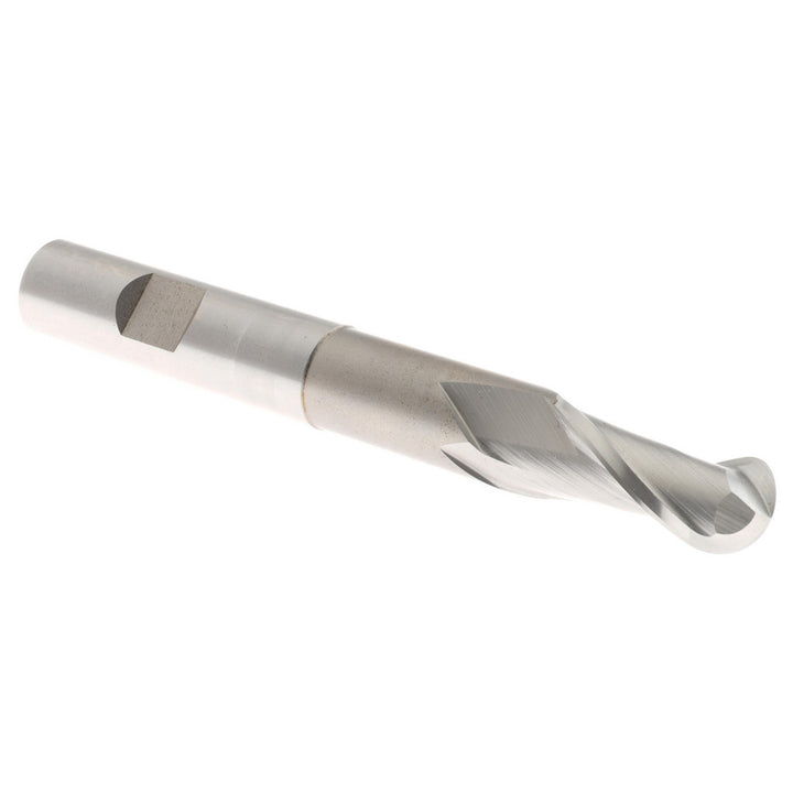 1/2" 2-Flute Cobalt Ball End Mill - Hertel E2111032