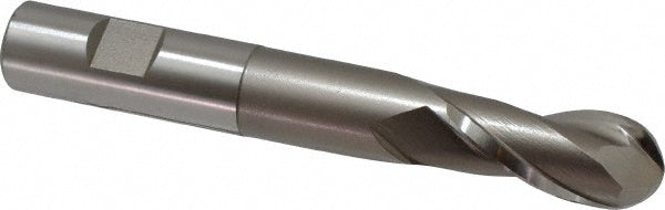 3/4" 2-Flute Cobalt Ball End Mill - Hertel E2111048