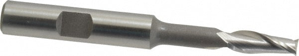 1/4" 2-Flute Cobalt Square End Mill - Hertel E2033016