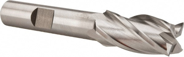 1/2" 4-Flute Cobalt Square End Mill - Hertel E2039913