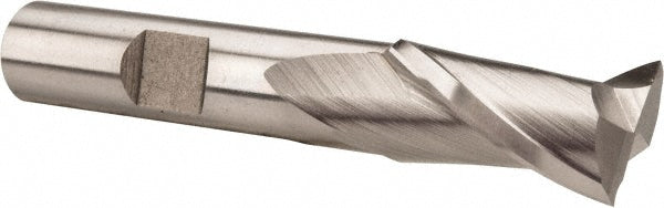 15/64" 2-Flute High Speed Steel Square End Mill - Hertel E299921148