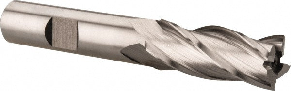 9/16" 4-Flute Cobalt Square End Mill - Hertel E2031036
