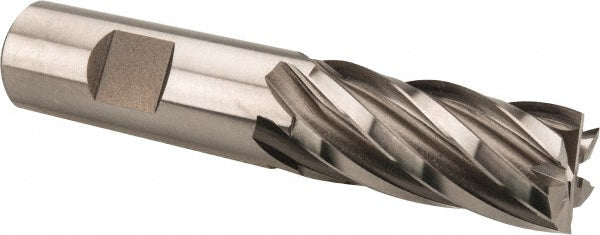 3/4" 6-Flute Cobalt Square End Mill - Hertel E2042048