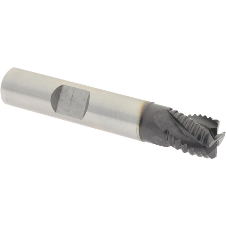 0.3750" 4-Flute Cobalt Single End Mill, TiAlN - Hertel 84511468