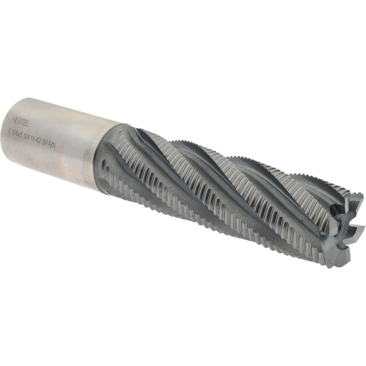 1.2500" 6-Flute Cobalt Single End Mill, TiCN - Hertel 84511922