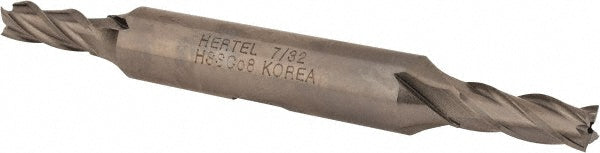7/32" 4-Flute Cobalt Square End Mill - Hertel E2051014