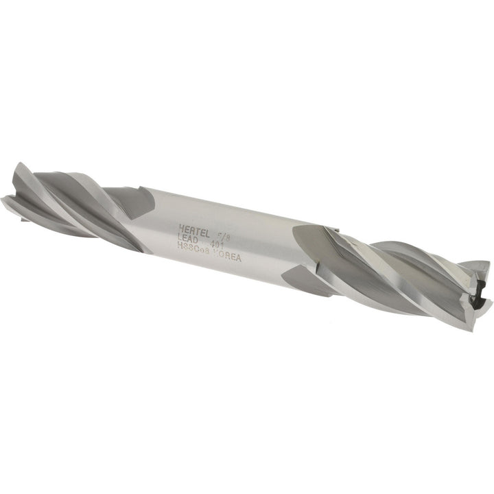 5/8" 4-Flute Cobalt Square End Mill - Hertel E2051040