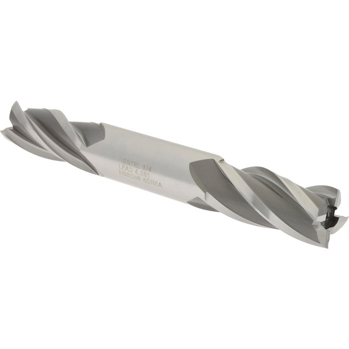 3/4" 4-Flute Cobalt Square End Mill - Hertel E2051048