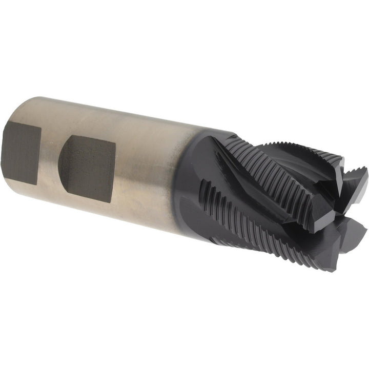 1.0000in" 5-Flute Cobalt Roughing End Mill, TiAlN - Hertel 84512771