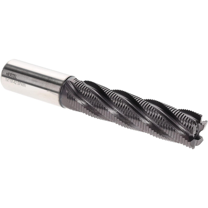 1.0000" 5-Flute Cobalt Single End Mill, TiAlN - Hertel 84512805