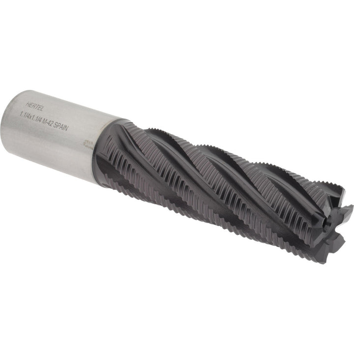 1.2500" 6-Flute Cobalt Single End Mill, TiAlN - Hertel 84512821