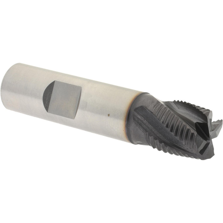 0.6250" 4-Flute Cobalt Single End Mill, TiAlN - Hertel 84512862