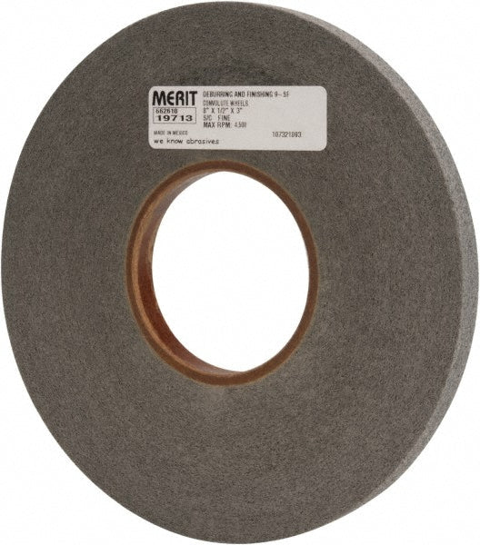 8 x 1/2" Silicon Carbide Deburring Wheels Disc - Merit Abrasives 66254419713
