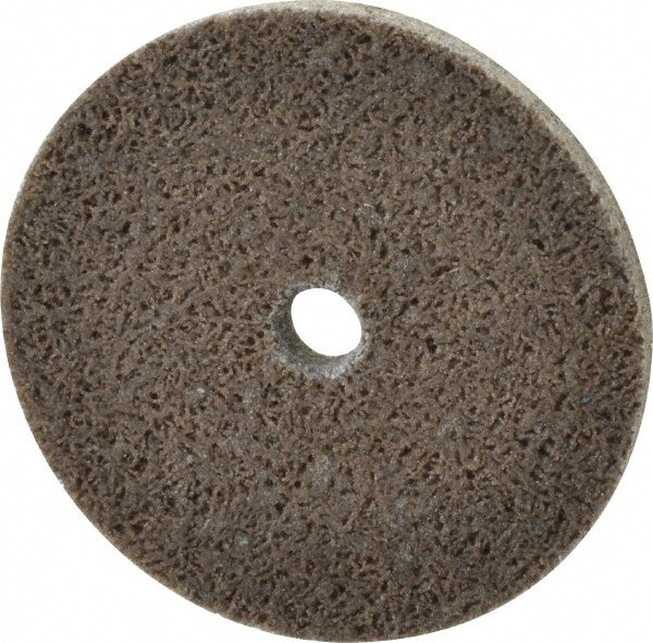 2 x 1/8" Aluminum Oxide Deburring Wheels Disc - Merit Abrasives 66261026618