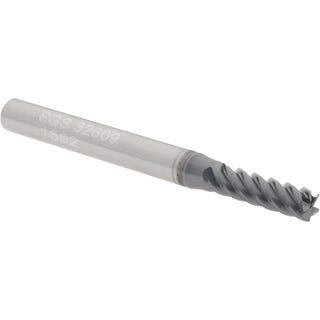 5/32" 5-Flute Solid Carbide Corner Radius End Mill, AlTiN - SGS 32609